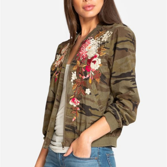 johnny was camo jacket